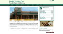 Desktop Screenshot of familyfuneralcareindy.com